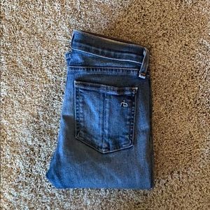 Size 24 Rag & bone skinny jeans